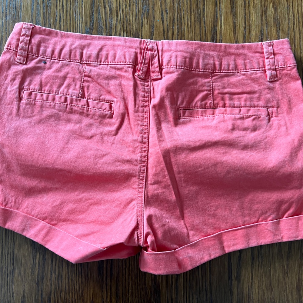 Aeropostale shorts -salmon color. NWOT size 10